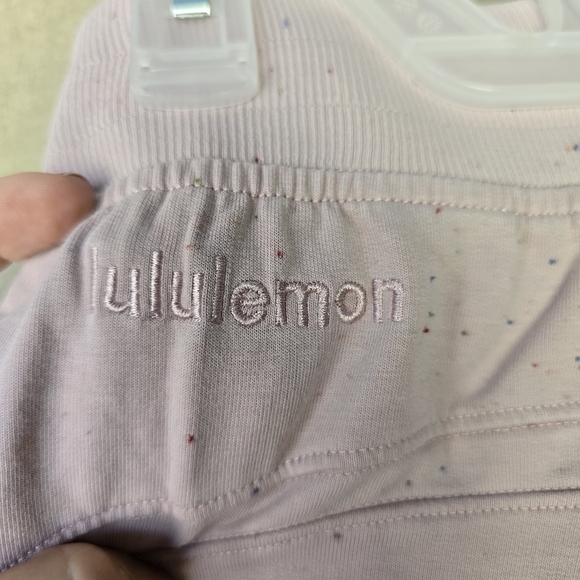 Lululemon LA Warm Down High Rise Joggers Mink Berry size 0 - Picture 3 of 12